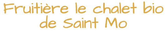 fruitière Logo Fruitière le chalet Bio